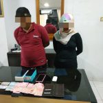 Tim Resmob Polda Gorontalo amankan pelaku pencurian di perumahan.