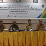 Rapat kerja sama Operasional Badan Ketenagakerjaan bersama pemerintah Kota Gorontalo
