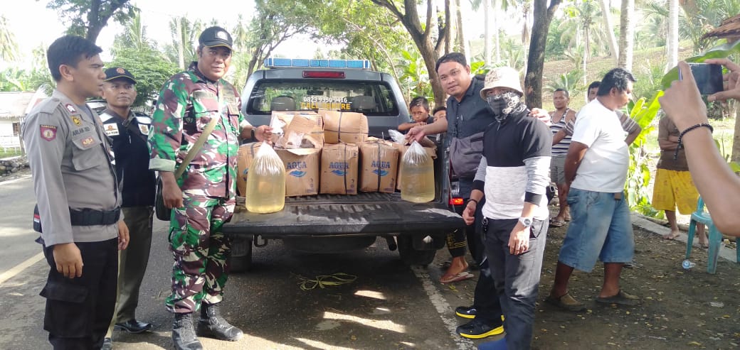 Tim Terpadu, Berhasil Mengamankan Ribuan Liter Miras yang Masuk ke-Gorontalo.