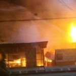 Diduga Korsleting, Pasar Dungingi Kembali Terbakar.