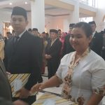 Gubernur Rusli Melantik 195 Pejabat di lingkungan Pemprov Gorontalo.