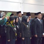 KPU Kabupaten Gorontalo Mengambil Sumpah/Janji dan Melantik 95 PPK Untuk Pilkada 2020