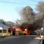 Kebakaran bengkel dan Bangunan reparasi Kursi