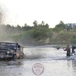 Gubernur Gorontalo Bersama Dankodikla TNI AD Taklukan Jalur Offroad di Kecamatan Tapa