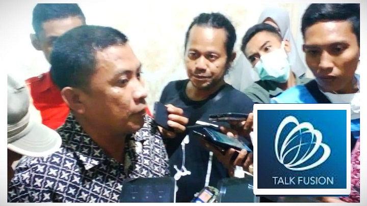 Bekerja dan belajar di Rumah, Kadis Kominfo Kabgor Adakan Aplikasi Talk Fusion