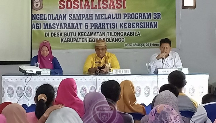 Dinas DLHK Prov Gorontalo Pilih Desa Butu Jadi Percontohan Program pengelolaan Sampah