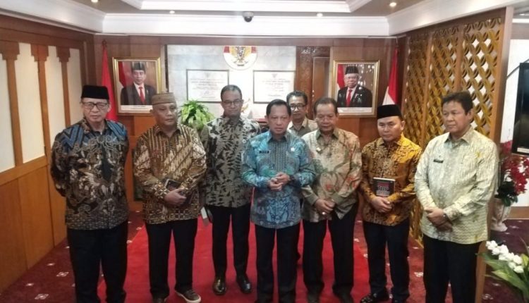 Gubernur temui Mendagri