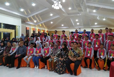Dewi Nani Tutup Temu Forum Anak Tingkat Kabupaten Gorontalo.