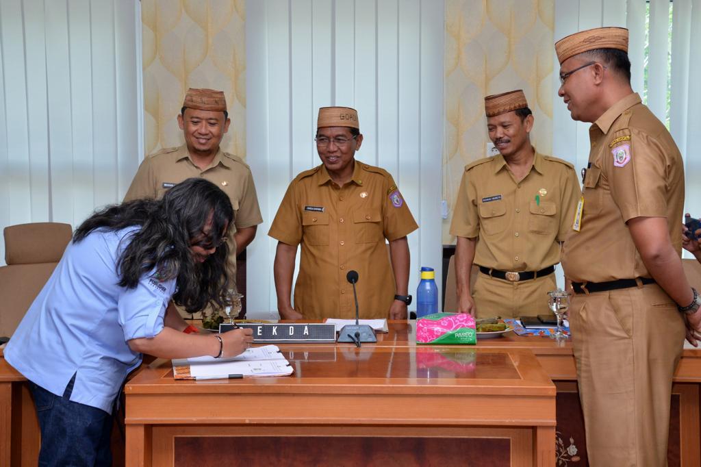 Biro Humas Pemprov Gorontalo Jalin Kerjasama dengan 15 Media Online