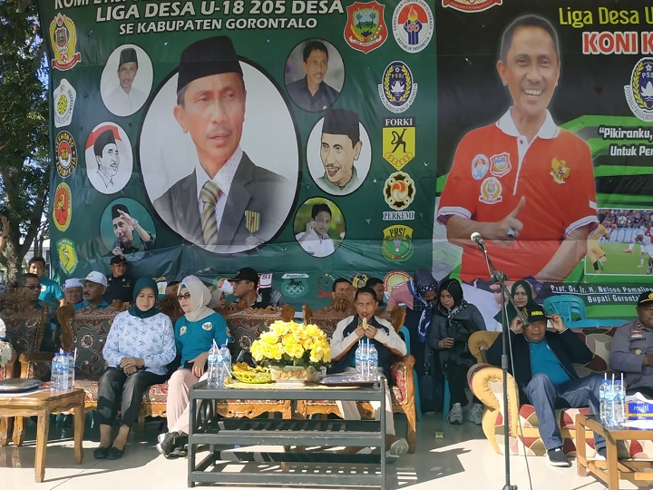 Nelson Sampaikan di Kabupaten Gorontalo Akan Berdiri SMA Olahraga