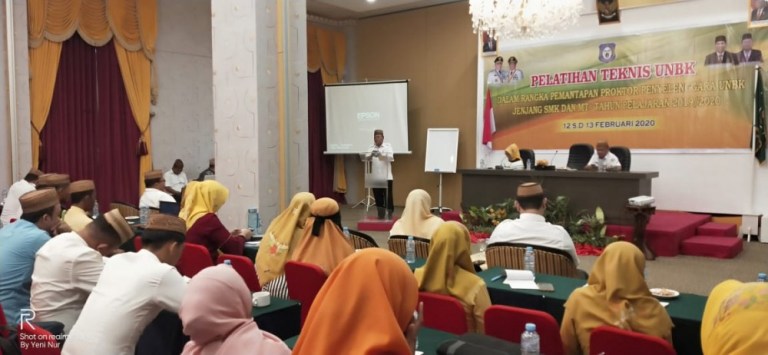 Hadapi UN, Proktor UNBK Dapat Pelatihan