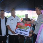 Bantuan untuk korban banjir di Gorontalo.