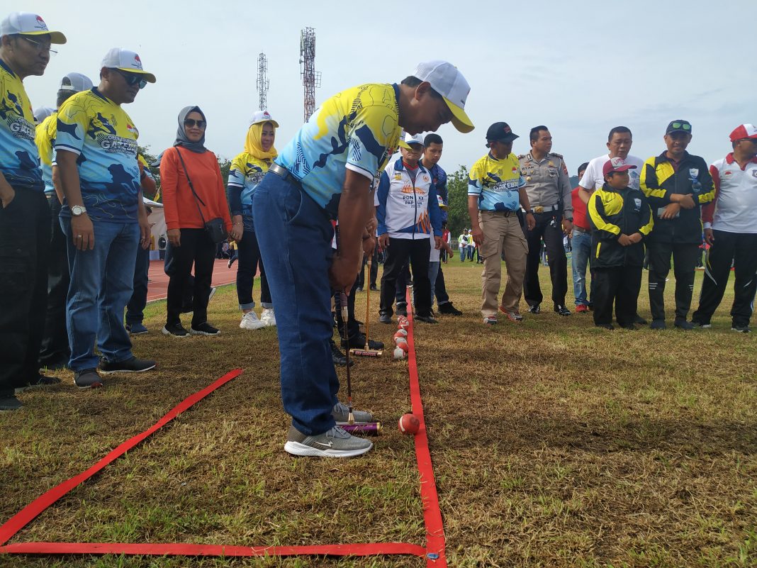 298 Atlet dari 5 Provinsi Ramaikan Turnamen Gateball Gubernur Gorontalo Cup 1