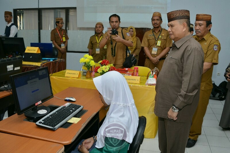 SMK se-Provinsi Gorontalo Ikuti UNBK Serentak
