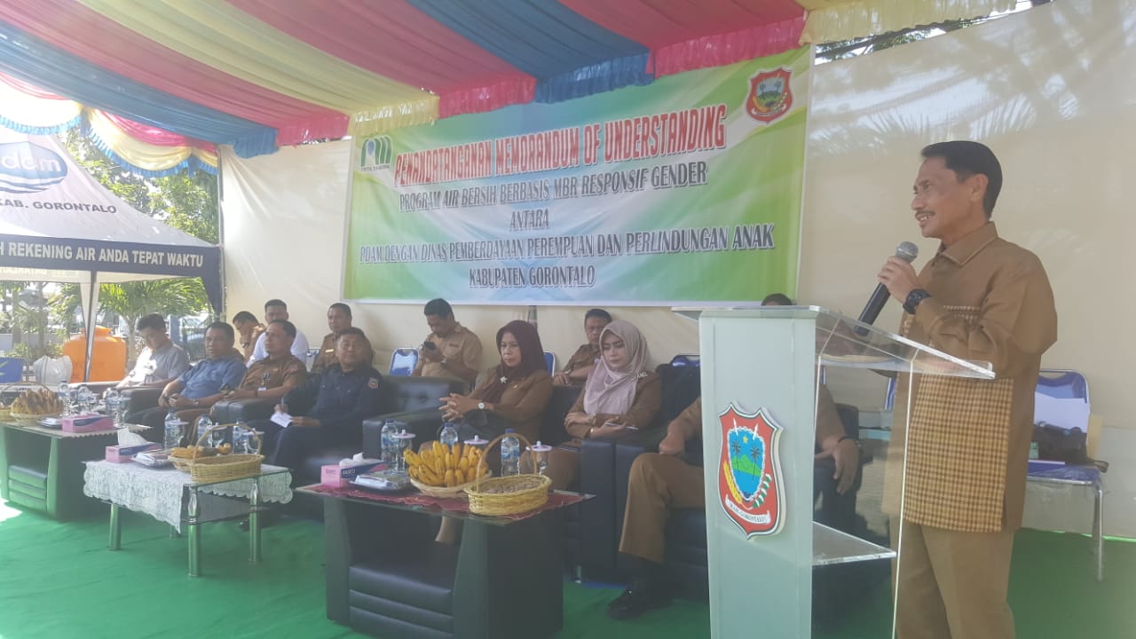Pastikan Semua Lapisan MBR Terima Manfaat Air Bersih,  P3A Teken MoU Dengan PDAM Kabgor