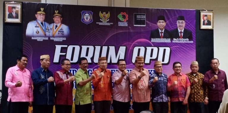 Diskumperindag Prov Gorontalo Gelar Forum OPD