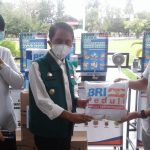 Pemerintah Kabgor Terima Bantuan Wastafel Dari BRI Cabang Limboto