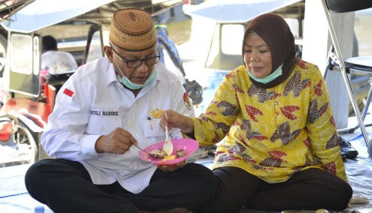 Rusli Habibie : Dapur Umum Mobile Harus Terus Perhatikan Nilai Gizi Makanan