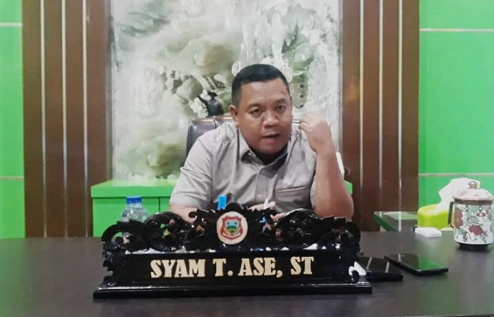 Syam T Ase: PMI Kabgor Siap Melayani Permintaan Penyemprotan Disinfektan
