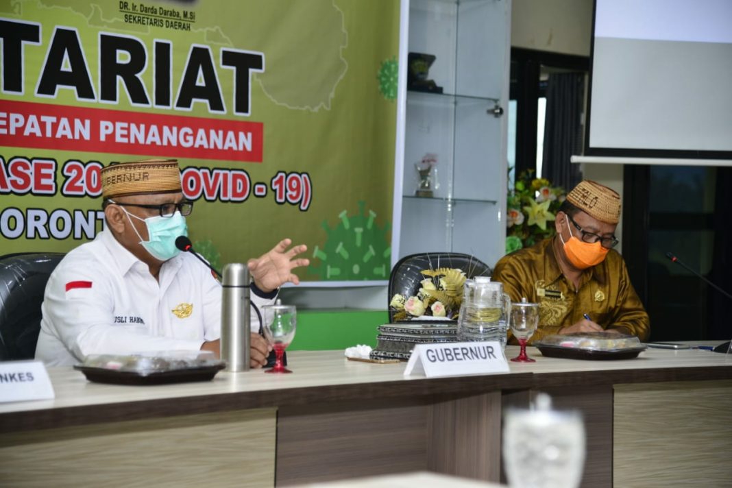 Gubernur Gorontalo Ingatkan Masyarakat untuk Tidak Menyebar Isu Hoax Covid-19