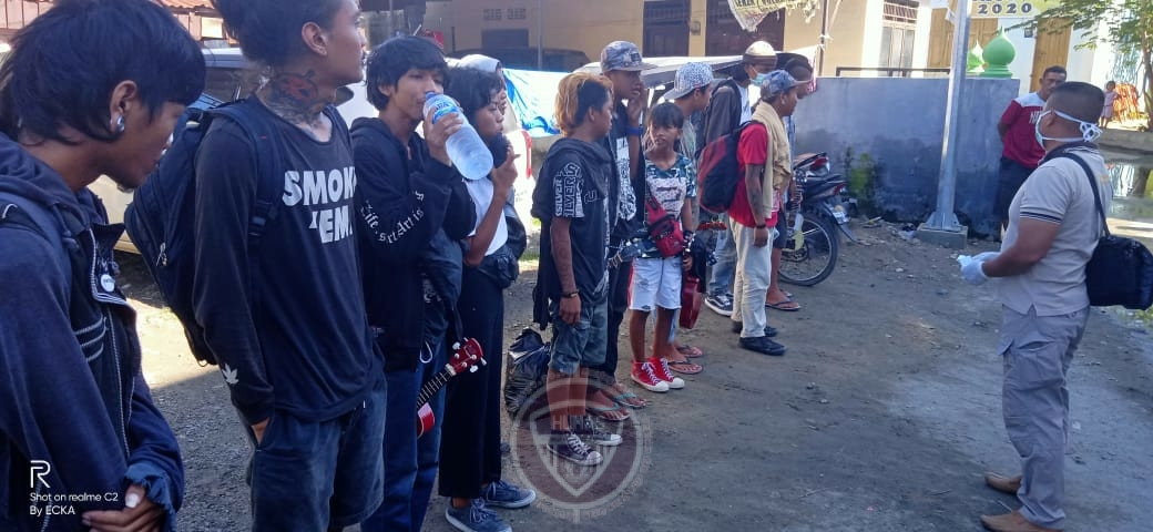 17 Pengamen Asal Sulsel-Sulut di Pulangkan