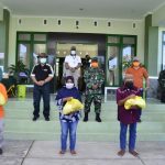 Korem 133/Nani Wartabone Bagikan 250 Sembako