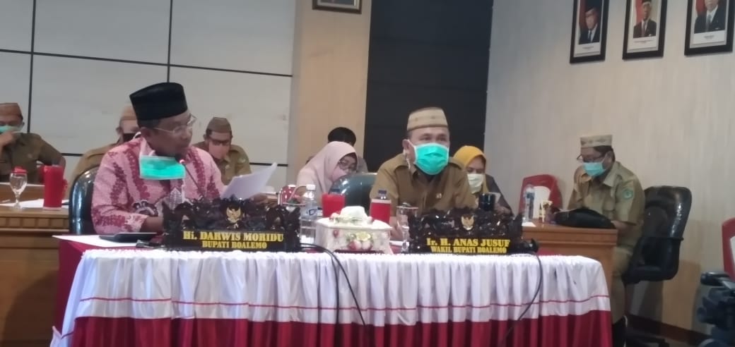 31 Anggota Keluarga ‘JT’ Boalemo yang Diisolasi Dapat Bantuan Sembako