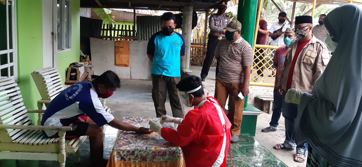 Hasil Rapid Tes Negatif, Pemerintah Botupingge Berikan Edukasi pada Warga PDP Yang Kabur Dari RSAS