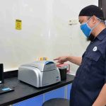 uji swab perdaana di BPOM Gorontalo-dulohupa.id-