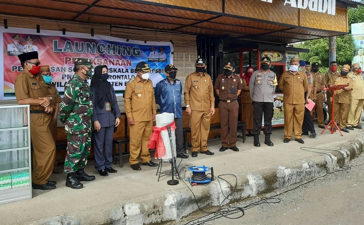 PSBB Mulai Diterapkan, Bupati Kabupaten Boalemo Minta Masyarakat Patuh