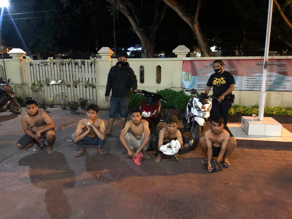Lakukan Aksi Balap Liar, 5 Remaja Diamankan Timsus Street Hunter