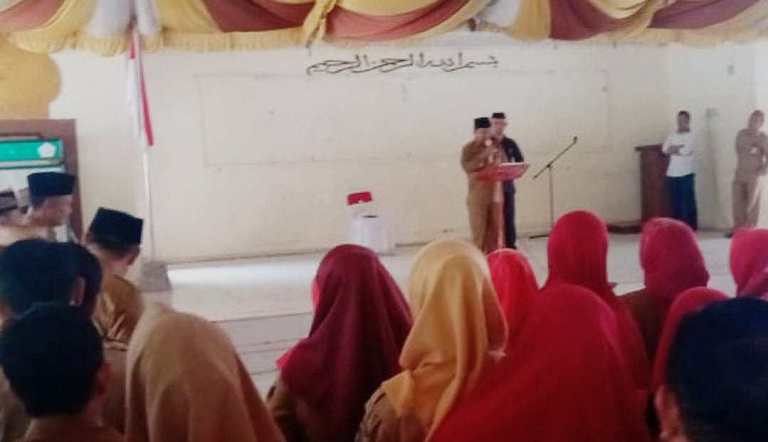 Pimpin Apel, Bupati Darwis Moridu Ingatkan ASN Tingkatkan Kinerja