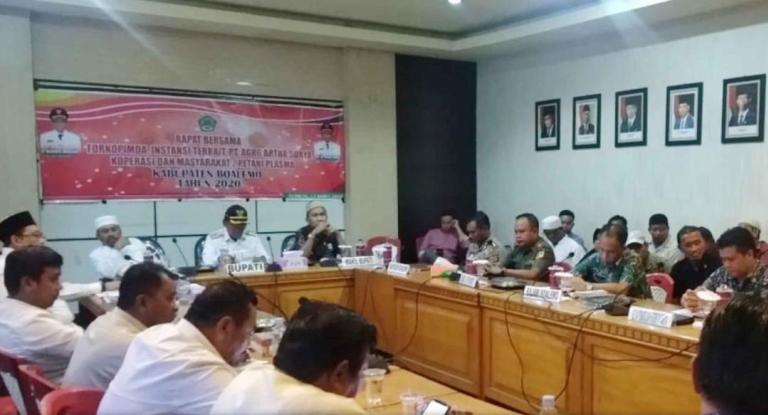 Pemda Boalemo Fokus Selesaikan 6 Poin Permasalahan Polemik Sawit