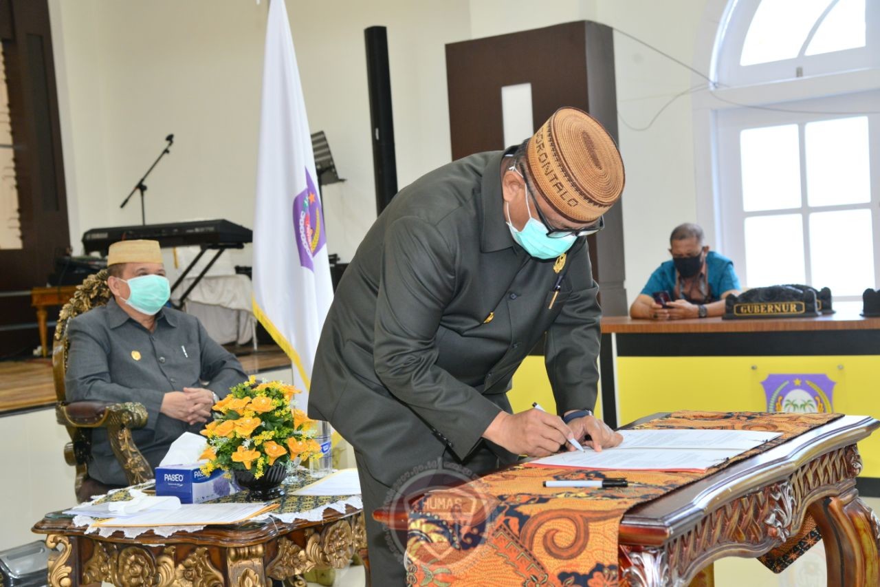 DPRD Apresiasi LKPJ Gubernur Gorontalo