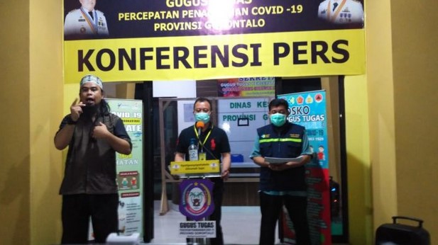 Update Covid-19 Gorontalo: 13 Sembuh, Tujuh Orang Pasien Baru