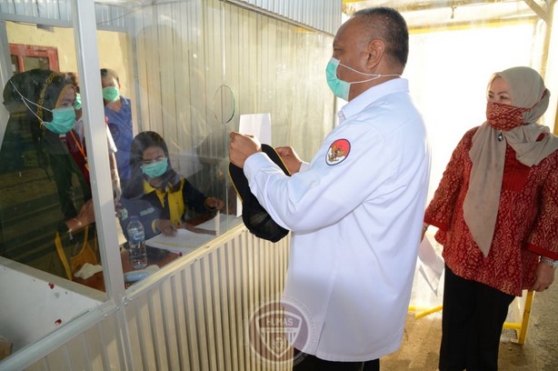 Lewati Perbatasan Gorontalo-Sulteng, Rusli Habibie Bawa Surat Bebas Covid-19
