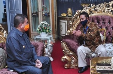 Wagub Minta TVRI Gorontalo Agresif Kampanyekan Protokol Kesehatan