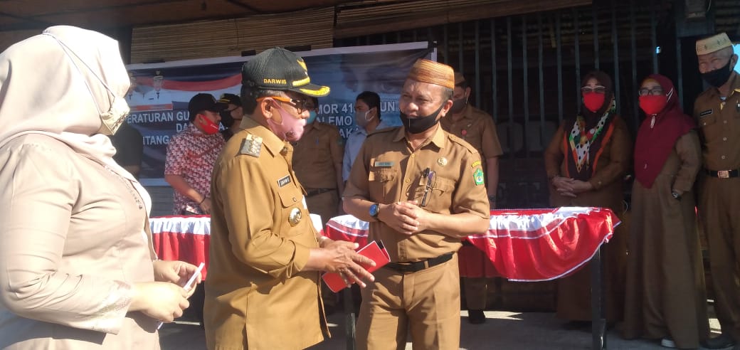 Pelanggar Protokol Kesehatan di Boalemo Diberi Sanksi Bersihkan Tempat Umum dan Denda