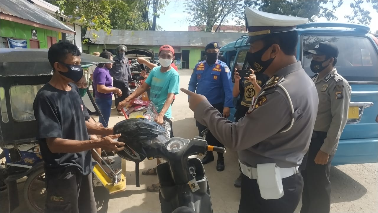 Tim Gabungan Mulai Menyisir Pusat Keramaian untuk Razia Pelanggar Prokes