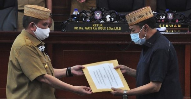Ranperda Protokol Kesehatan Telah Diterima oleh 7 Anggota DPRD Provinsi Gorontalo