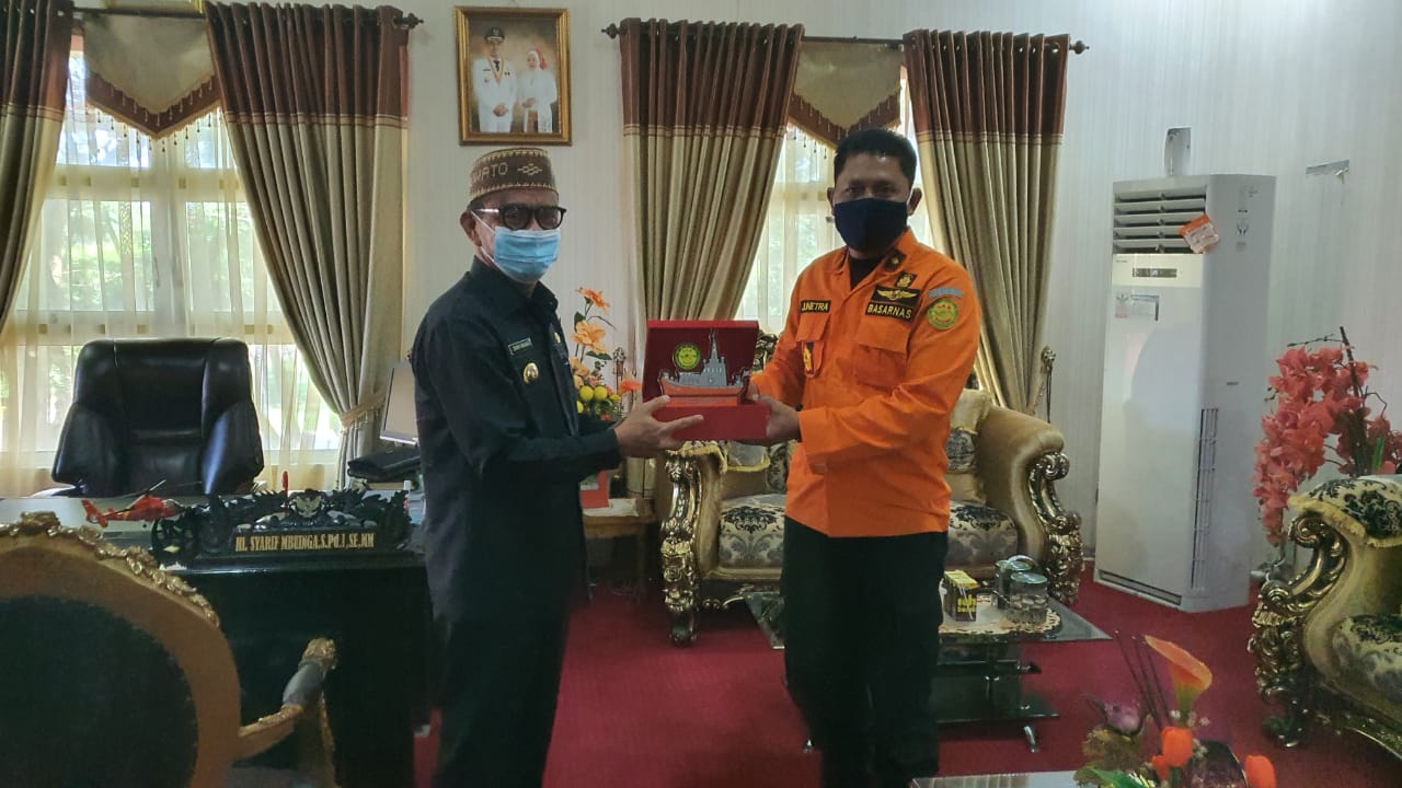 Pererat Koordinasi, Kantor SAR Gorontalo Bersilaturahmi dengan Pemkab Pohuwato