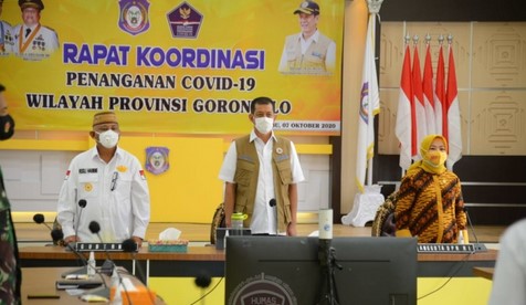 Ketua Satgas Nasional Penanganan COVID-19 Memuji Kinerja Pemerintah Gorontalo Karena Ini