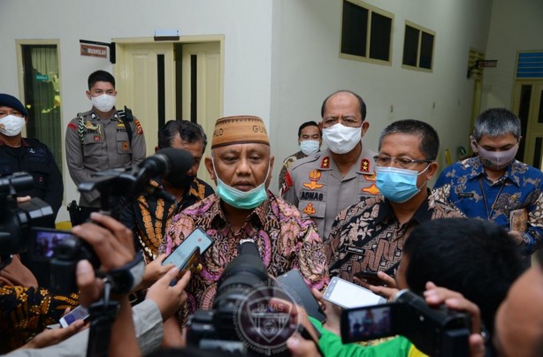 Rusli Bahas Wacana Rapid Test Gratis untuk Mahasiswa