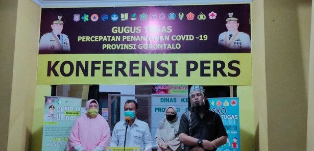 Update COVID-19: Delapan Warga Gorontalo Terkonfirmasi Positif
