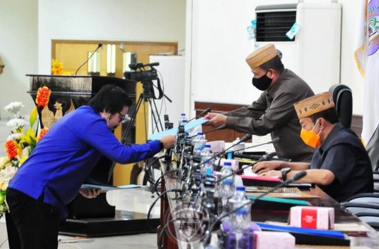 Ranperda APBD 2021 Disetujui oleh Tujuh Fraksi Partai di DPRD
