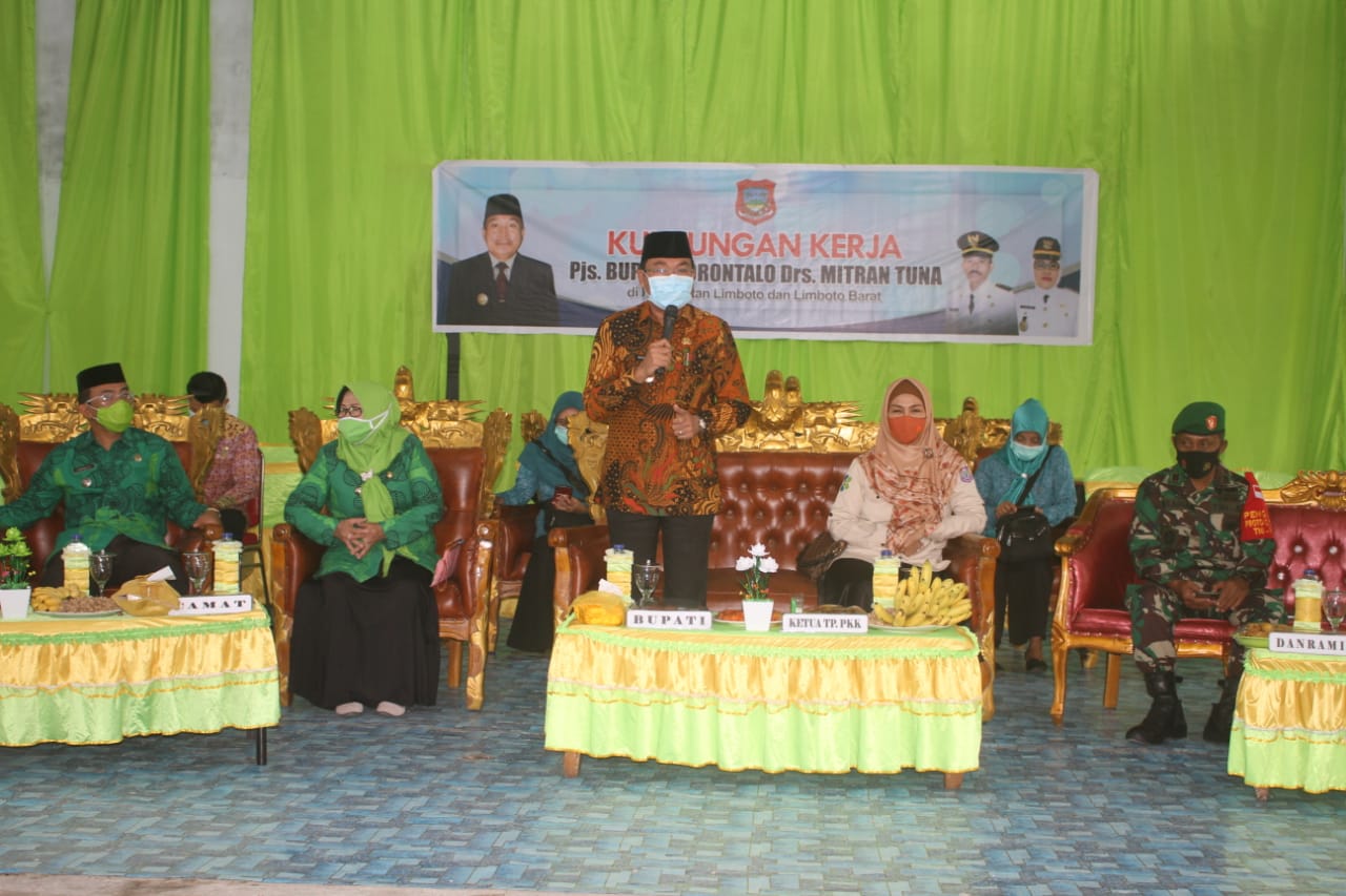 Pjs Bupati Gorontalo Kunjungi Setiap Kecamatan untuk Menyosialisasikan Protokol Kesehatan