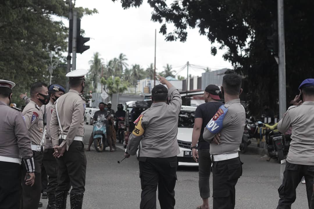 PMII Pohuwato Mengultimatum Kapolres Pohuwato Usut Tuntas Aparatnya yang Represif Kepada Pedemo