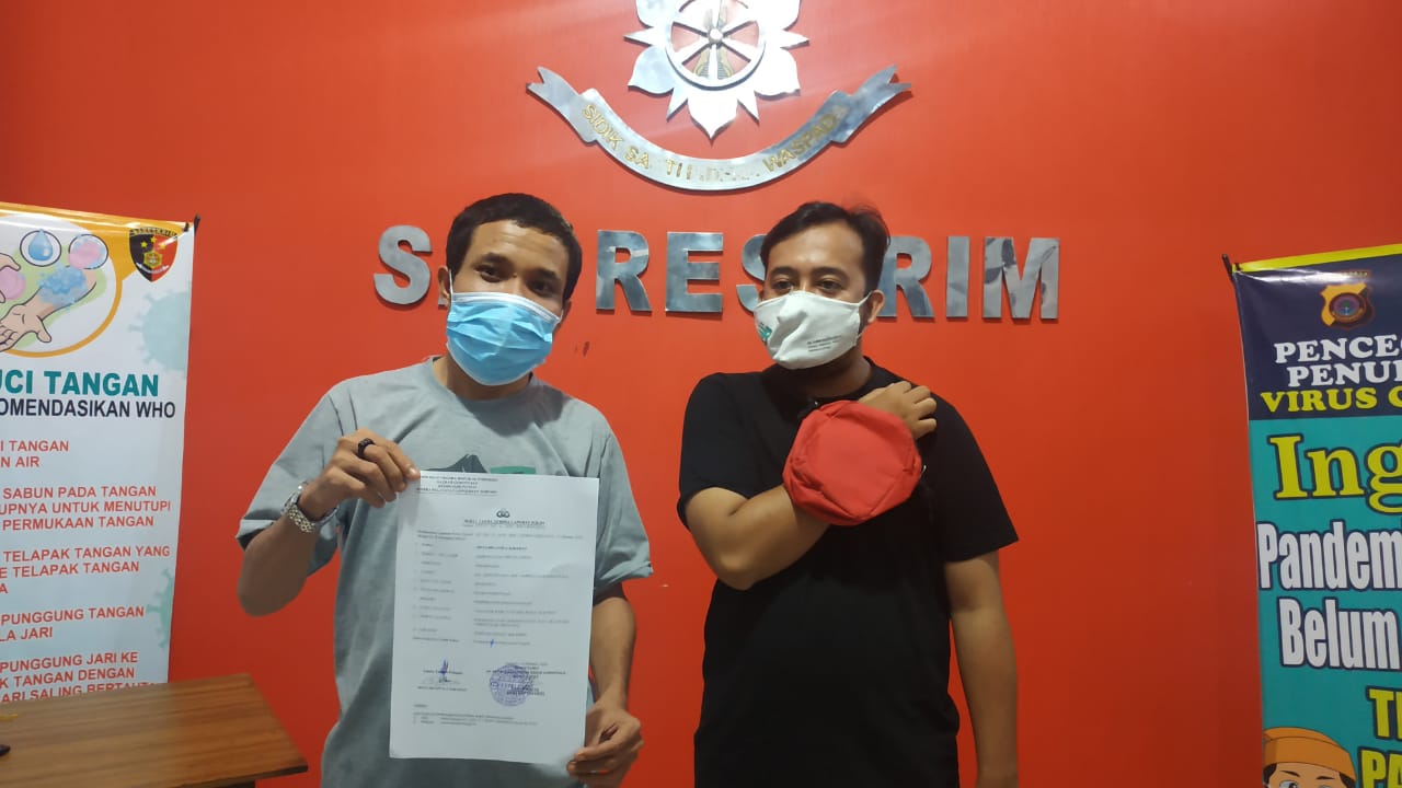 Diduga Berikan Laporan Palsu, Robin Bilondatu Dilaporkan Ke Polres Gorontalo
