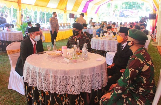 Darda Daraba Ikuti Upacara HUT Korps Brimob Polri ke-75