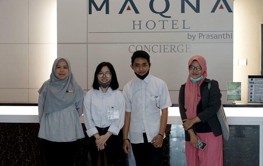 Hebat! Peserta Didik LKP Prestasi, Magang di Hotel Maqna